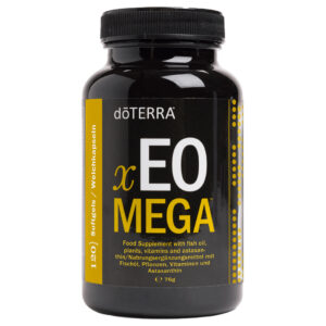 xEO Mega™ Suplement diety dōTERRA Każda z nas wie, jak ważna jest troska o siebie w codziennym życiu. xEO Mega™ to coś więcej niż tylko suplement – to wsparcie, które delikatnie towarzyszy nam w naszych codziennych rytuałach pielęgnacyjnych. Wybierając xEO Mega™, sięgasz po naturalne składniki, które pomogą Ci poczuć harmonię z naturą i odnaleźć wewnętrzną równowagę. Ten suplement to połączenie olejków eterycznych z kwasami tłuszczowymi omega, które wspierają ciało od środka – jak mały gest troski, którym obdarzasz samą siebie. Suplement diety na włosy Zastanawiasz się, jak w naturalny sposób zadbać o swoje włosy i skórę? xEO Mega™ dostarcza organizmowi kwasów tłuszczowych omega, witaminy A i D, które wspierają Twoje włosy, dodając im blasku i witalności. To jak codzienna dawka natury zamknięta w wegetariańskiej kapsułce, dzięki której możesz poczuć się pewniej, wiedząc, że to, co najlepsze dla Ciebie i Twoich włosów, pochodzi z czystych, naturalnych źródeł. Witaminy i minerały dla kobiet Jako kobiety, zasługujemy na to, by czuć się dobrze każdego dnia, niezależnie od tego, jak wygląda nasza codzienność. xEO Mega™ to suplement, który łączy w sobie oleje z ryb i składniki roślinne, w tym goździk, kadzidłowiec i tymianek, aby wspierać nas na każdym kroku. Witamina D i witamina A pomagają w pielęgnacji ciała, dbając o nasze samopoczucie i wspierając nas w najdrobniejszych szczegółach codziennego życia. Suplement diety doterra Czy nie warto, by każdy dzień zaczynał się od odrobiny naturalnej troski? xEO Mega™ od dōTERRA to suplement, który łączy w sobie siłę natury i czystość składników, takich jak olejki eteryczne i kwasy omega pochodzenia morskiego. Wybierając go, robisz krok ku prostym, ale niezwykle skutecznym rozwiązaniom, które wspierają Twoje ciało od wewnątrz, pozwalając Ci czuć się spokojnie i w pełni harmonii. Pielęgnując siebie w taki sposób, pokazujesz, że zasługujesz na wszystko, co najlepsze.