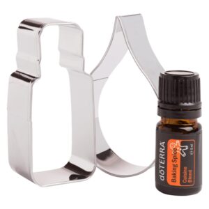 Foremki do ciastek i mieszanka Baking Spice (5 ml) doTERRA - foremki do pierników i świąteczny olejek eteryczny