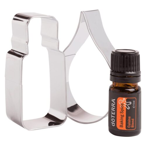 Foremki do ciastek i mieszanka Baking Spice (5 ml) doTERRA - foremki do pierników i świąteczny olejek eteryczny